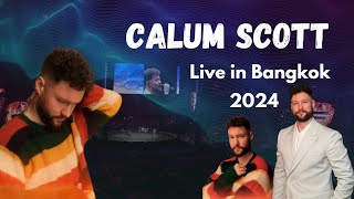 Calum Scott live in Bangkok 2024  Opening for Ed Sheeran Mathematics Tour [upl. by Lai]