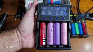 Universal Smart Battery Charger 4 Bay for Rechargeable Batteries [upl. by Moht]