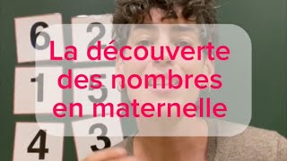 À la découverte des nombres en maternelle [upl. by Alejoa596]