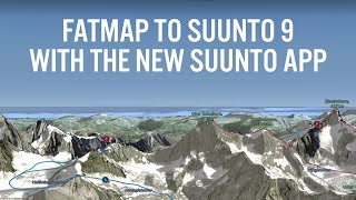 How To Plan a route on FATMAP amp import to Suunto 9 Baro Watch with the new Suunto app [upl. by Gertrudis]