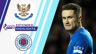 St Johnstone vs Rangers Extended Highlights  SPFL  CBS Sports Golazo [upl. by Erlin]