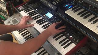 Stoltz Insta Jam 52  Behringer Deepmind 12 PAD [upl. by Alyahc]