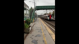 Class 197 Double Passing Sandbach 3112024 [upl. by Sonahpets]