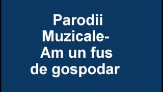 Parodii Muzicale  Am un fus de gospodar [upl. by Mcgruter]