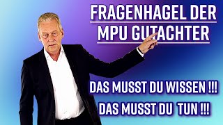 So behälst du die Kontrolle wenn dich MPU Gutachter mit Fragen bombardieren [upl. by Alleuqcaj186]