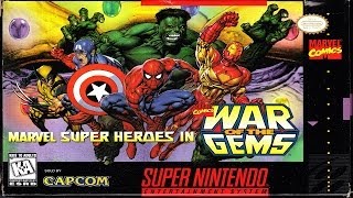 Marvel Super Heroes War Of The Gems Walkthrough Complete Game SNES [upl. by Annabel]