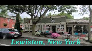 What county is Lewiston New York  Driving Historic Downtown of Lewiston  Road Trips Valentus [upl. by Razatlab]