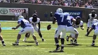 TCU vs Air Force 2011 Football Highlights [upl. by Nyrahs]