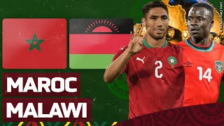 🔴 🎥 🇲🇦 MAROC  MALAWI 🇲🇼  8 EME DE FINALE  MATCH LIVEDIRECT CAN 2021 [upl. by Perry]