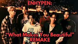 ENHYPEN special remake single What Makes You Beautiful for The Seasons  Lee Hyoris Red Carpet [upl. by Ynnek365]