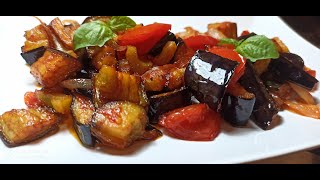 Caponata di Melanzane Ricetta Siciliana [upl. by Bainbridge]