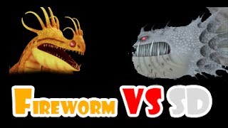 Fireworm Swarm vs Screaming Death  SPORE [upl. by Pell516]