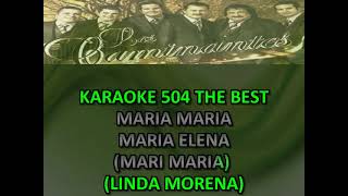 MARIA ELENA LOS CAMINANTES KARAOKE CHORUS [upl. by Cattan]