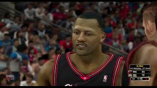 NBA 2k13 Default Roster Exhibition Heat vs 01 76ers [upl. by Krueger299]