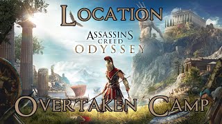 Assassins Creed Odyssey Those Who Are Treasured Overtaken Camp Korfu Location [upl. by Golliner]