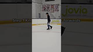 How to do Backwards Crossovers in 3 Steps shorts fyp tutorial hockey iceskating icefreestyle [upl. by Jackelyn]