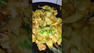 Aloo fry recipe aloofryrecipe makeeathealthy [upl. by Conners569]