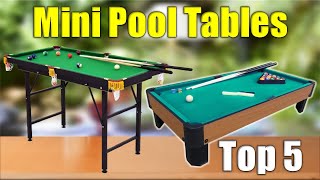 Mini Pool Tables  5 Best Mini Pool Tables 2021 [upl. by Upton]