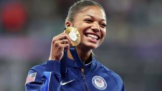 Gabby Thomas Didnt Attend the Olympics Closing Ceremony — Heres What She Did Instead [upl. by Eanar526]