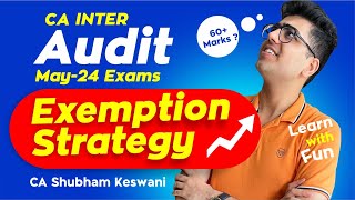 MUST Do Topics amp Priority Questions  CA Inter Audit May24 Exams  CA Shubham Keswani AIR 8 [upl. by Downing]