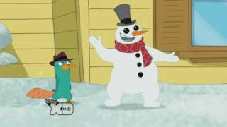 Phineas And Ferb Song  Perry The Platypus Winter Theme [upl. by Erlin]