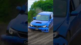 Subaru WRX Rally Jump Fail [upl. by Anillek]