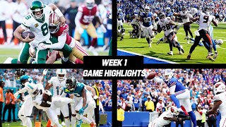 Every Week 1 Game Highlight [upl. by Kannry762]