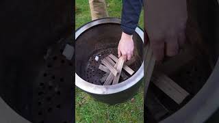 How to Safely Light the Low Smoke Firepit [upl. by Oremar996]