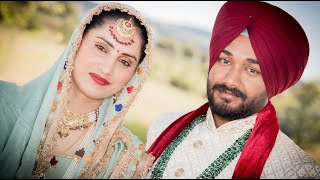 Harmolak Singh weds Gurbinder Kaur GurudwaraCraigieburn anandkaraj craigieburn sikhwedding [upl. by Ahseryt]