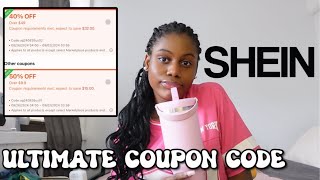 The Ultimate SHEIN Coupon Code List  active working amp updated shein discount codes 2024 [upl. by Einnov877]