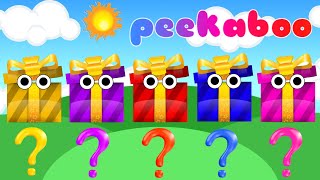 Peekaboo  Learn Animals  Kids songs in English  Toddlers Preschool learning [upl. by Ojiram]