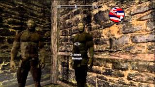 Elder Scrolls V Skyrim The Mannequins Are ALIVE [upl. by Ennagrom]