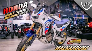 Walkaround  2024 Honda® Africa Twin Adventure Sports ES DCT [upl. by Anisamot]