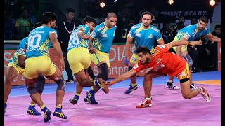 Pro Kabaddi 2018 Tamil Thalaivas vs Gujarat Fortune Giants Match Highlights Hindi [upl. by Jankell]