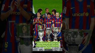 Andrés Iniesta Retirement Farewell to a Football Legend  GraciasIniesta Retirement shorts [upl. by Gonagle]