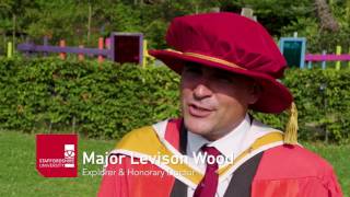 Levison Wood explorer honorary doctor backs the bid for StokeonTrents City of Culture [upl. by Tallbot]