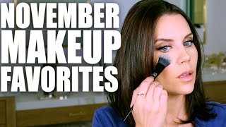 NOVEMBER MAKEUP FAVORITES  Tati Westbrook [upl. by Anna-Maria95]