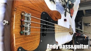 AriaPro II PROFESSIONAL BASS refinish overhaul Sold out [upl. by Careaga]