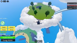 getting a NEW FRUIT and beating SKYLANDS in BLOX FRUITS [upl. by Karen184]