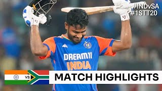 India vs South Africa 1st T20 2024 Highlights  IND vs SA 2024  IND vs SA 1st T20 Highlights 2024 [upl. by Larkin536]