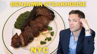 Eating at Benjamin Steakhouse NYC A Steakhouse from a Former Peter Luger Employee [upl. by Catherine519]