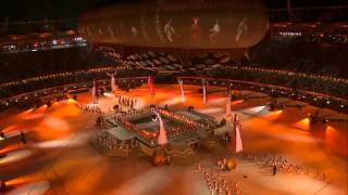 Commonwealth Games Delhi 2010  Opening Ceremony  Full HD  1080p  PART  3  15 [upl. by Isidora]