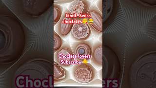 Lindt SWISS MASTERPIECES Unboxing Full video☝️chocolate lindtchocolates lindt ytshorts shorts [upl. by Aihseyn]