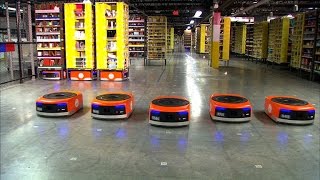 Estos son los robots que logran que tu pedido de Amazon llegue tan rápido [upl. by Aetnahc]