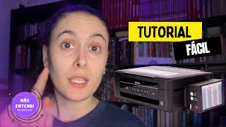 Tutorial Como Configurar WiFi e Instalar Drivers na Epson L355 [upl. by Fleisher]