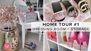 MY DRESSING ROOM TOUR  HOW I STORE LUXURY  Sophie Shohet Home Tour 1 [upl. by Mart486]