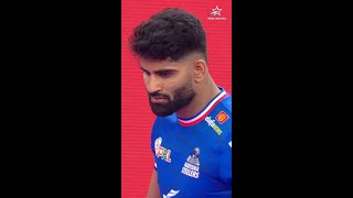 HaryanaSteelers Vinay with an early super raid against GujaratGiants  ProKabaddionStar [upl. by Dwain452]