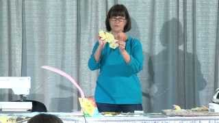 Quilt Show Tutorials Gyleen Fitzgeralds Polygon Tool [upl. by Georgianne]