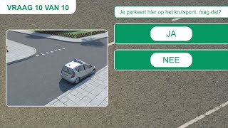 🚥 10 Vragen om je Kennis te Testen voor het CBR Auto Theorie Examen 🚗 [upl. by Appilihp]