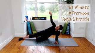 10 Minute Afternoon Yoga Stretch [upl. by Gunas]